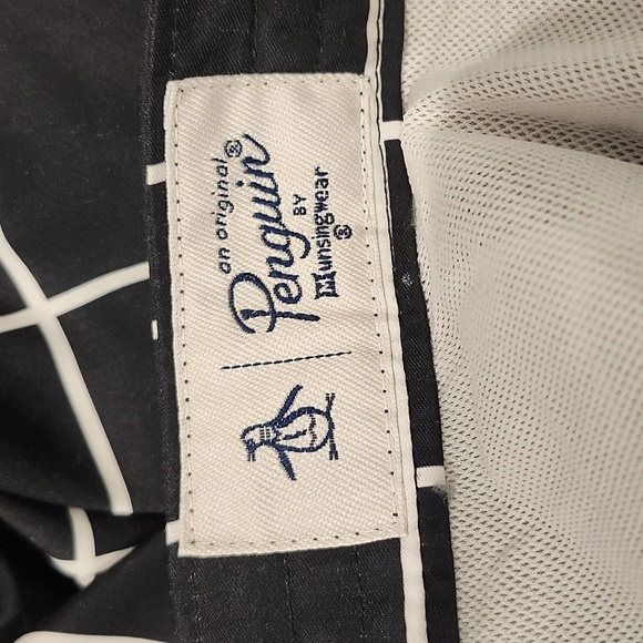 NEW AN ORIGINAL PENGUIN PLAID SWIM SHORTS SHORT SIZE 38 - Picture 6 of 6